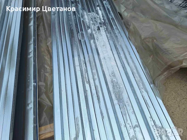 Преоценена покривна поцинкована ламарина ЛТ40, снимка 10 - Строителни материали - 55513851