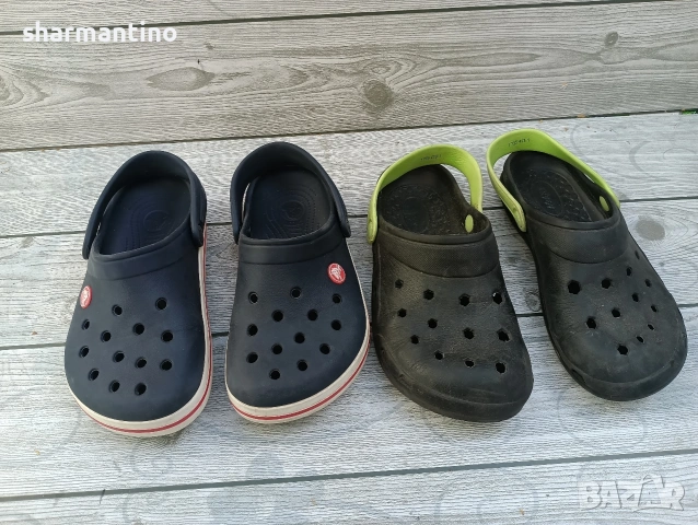 Crocs сандали N 34 + подарък чехли, снимка 2 - Детски сандали и чехли - 55073576