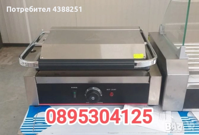 Тостер-преса,професионална,единична и двойна! Топ цена € 153.00, снимка 3 - Друго търговско оборудване - 54932710