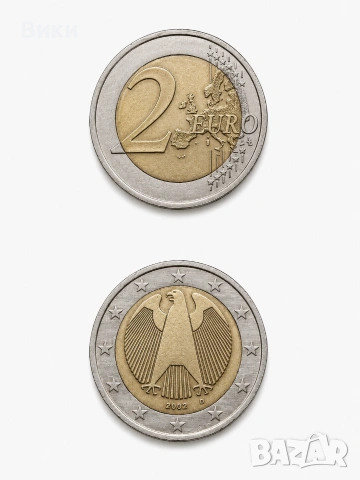 2 евро 2002г «D» Германия
