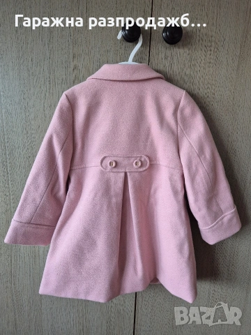Mayoral Розово бебешко палто, снимка 5 - Бебешки якета и елеци - 54081533