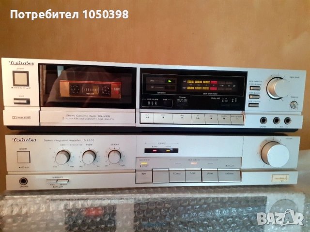 Усиловател Technics SU-500-Японски качествен-като нов,, снимка 3 - Декове - 53975455