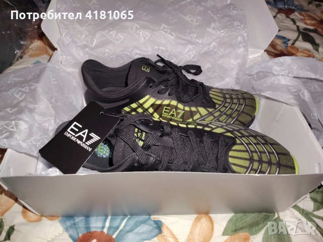 Нови, оригинални мъжки маратонки EA7 Emporio Armani, модел Crusher Distance., снимка 3 - Маратонки - 54185008