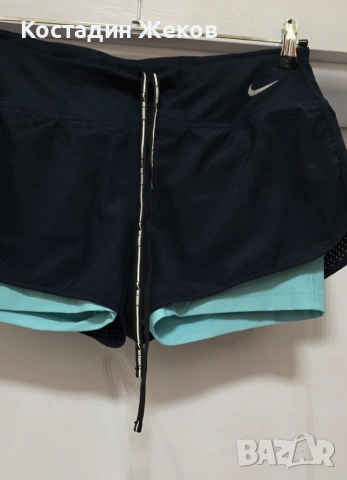 Нови. Дамски оригинални къси панталонки със клинче. Nike DRI FIT RUNING , снимка 3 - Къси панталони и бермуди - 54722335