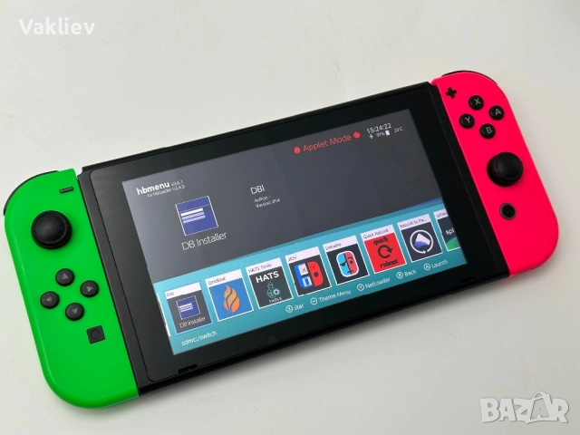 Nintendo Switch V1 – Пълен комплект + RCM Loader