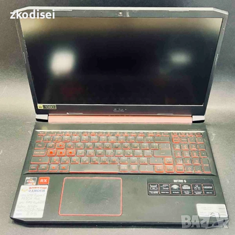 Лаптоп ACER NITRO AN515-43 15,6 Инча, снимка 2 - Лаптопи за работа - 54368744