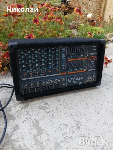 Yamaha emx 660 powered mixer 2 x 300.w., снимка 5 - Ресийвъри, усилватели, смесителни пултове - 55443634