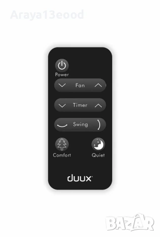 Вентилатор с 26 скорости Duux Whisper DXCF03, LCD дисплей, снимка 6 - Вентилатори - 54626181