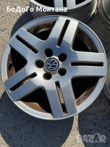 Алуминиеви джанти VW Голф 4 | 5х100 | ЕТ38 | 57.1мм, снимка 3 - Гуми и джанти - 54144554