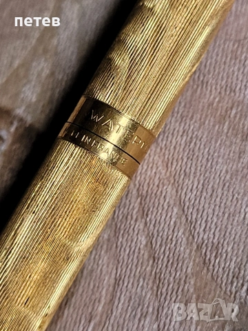 Waterman. позлатена химикалка. писалка., снимка 4 - Антикварни и старинни предмети - 54630384