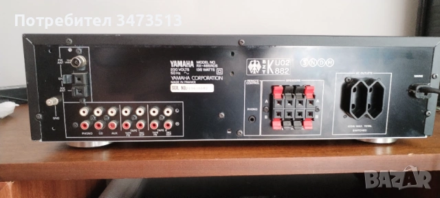 YAMAHA RX-485 RDS, снимка 6 - Ресийвъри, усилватели, смесителни пултове - 54656750