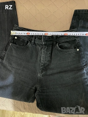 Дънки Зара mom fit Л, снимка 4 - Дънки - 54370020