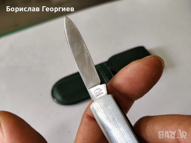Джобен нож D. PERES Solingen With Logo FABER CASTELL, снимка 7 - Ножове - 54277369