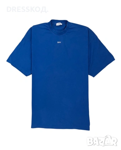 Off White Stamp Marry оригинална мъжка тениска, 2XL размер, снимка 2 - Тениски - 54587655