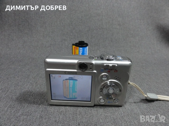 ЦИФРОВ ФОТОАПАРАТ CANON DIGITAL IXUS 40 DIGITAL 4.0MP CCD DIGITAL CAMERA Y2K RETRO DIGICAM , снимка 11 - Фотоапарати - 55092577