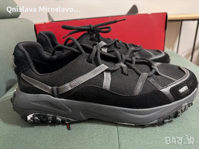 Hugo Sneakers (черни), снимка 6 - Спортно елегантни обувки - 55459705