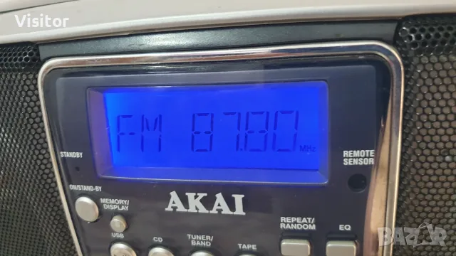 Преносим касетофон AKAI, снимка 5 - Радиокасетофони, транзистори - 55319569