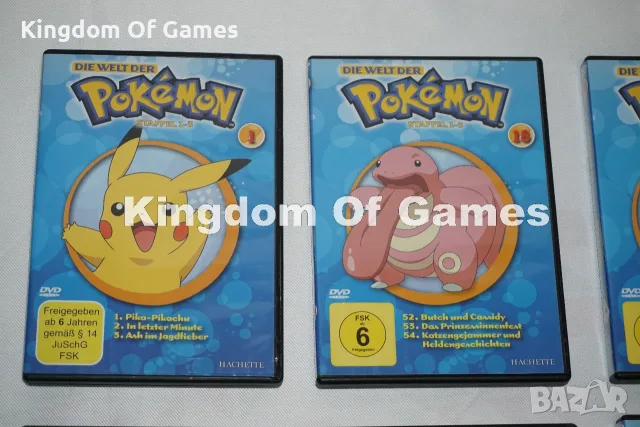 Колекционерски Pokemon Филми/ Pokemon Movies/НЕМСКО И АНГЛИЙСКО ОЗВУЧЕНИЕ, снимка 2 - DVD филми - 55340437