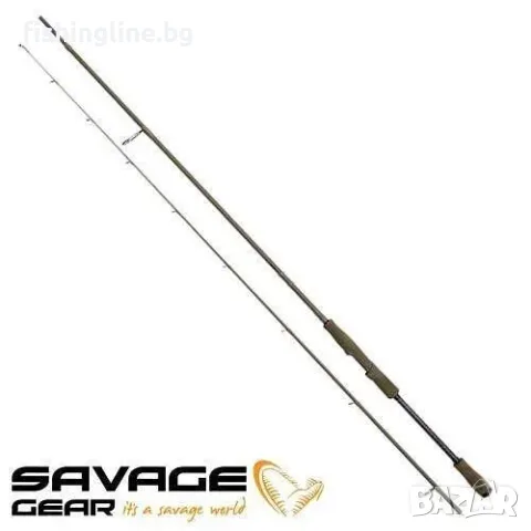 Savage Gear SG4 Streetstyle Specialist 1.98 m 1–5 g – ултралайт спининг въдица за микро примамки
