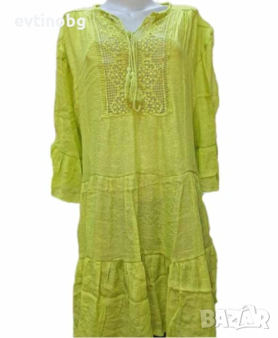 Свежарска плажна туника с пискюли, снимка 5 - Туники - 54132702