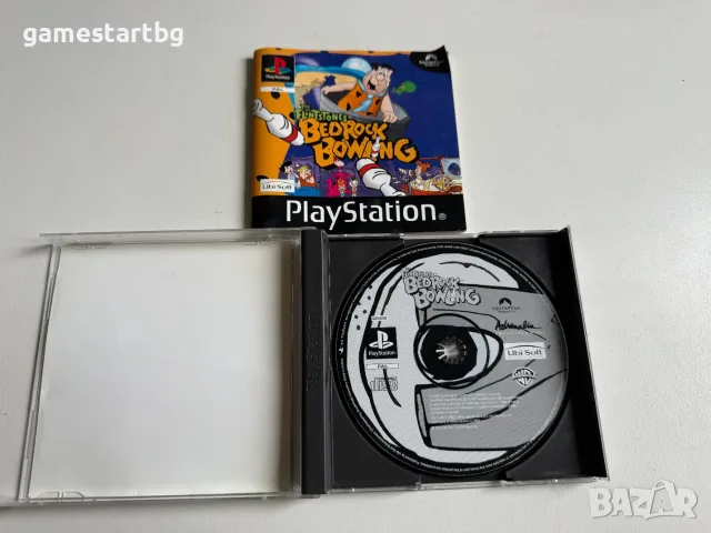 Flintstones Bedrock Bowling за PS1, снимка 3 - Игри за PlayStation - 55421258