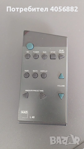 NAD 613 касетъчен дек и L40 ресивър със CD, снимка 11 - Ресийвъри, усилватели, смесителни пултове - 54946479