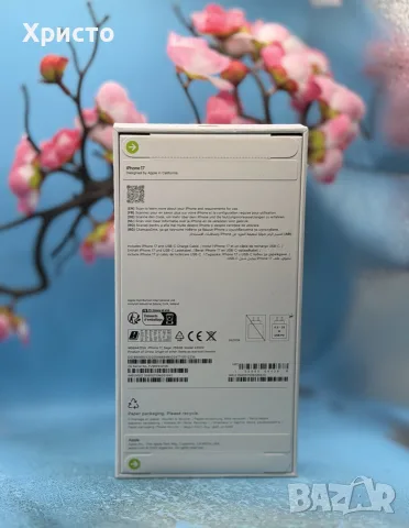 НОВ!!! Apple iPhone 17, 256GB, 5G, Sage, снимка 3 - Apple iPhone - 55497219