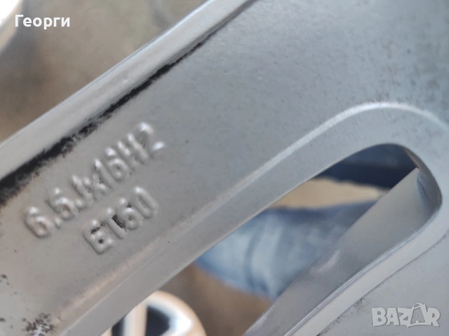4бр.алуминиева джанта 16цола за VW 5x112, снимка 6 - Гуми и джанти - 54463356