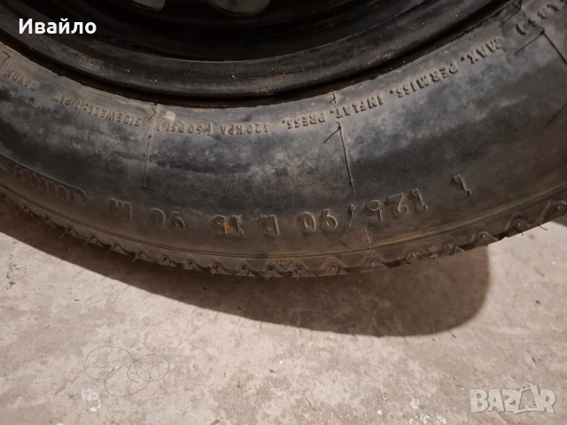 Резервно гума за БМВ Е46,Е60,Е90, снимка 2 - Гуми и джанти - 55251026