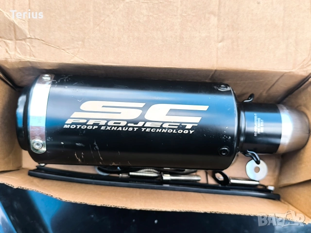 Гърне SC Project 51mm с заглушител, снимка 3 - Части - 55047380