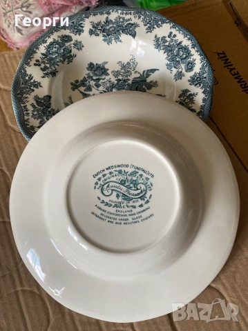 Винтидж порцеланови чинии, Enoch Wedgwood(Tunstall) Ltd, снимка 2 - Антикварни и старинни предмети - 55204556