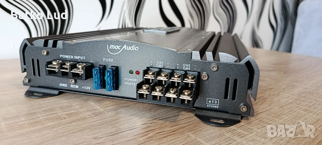 Усилвател Mac Audio MPX 4000, снимка 4 - Ресийвъри, усилватели, смесителни пултове - 54193557