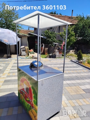 Продавам количка за царевица на пара, снимка 2 - Колички за царевица - 54719986