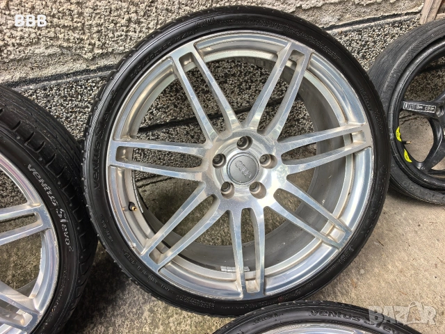 20ки 5х112 9J ET37 CB 66.6mm OEM audi , снимка 4 - Гуми и джанти - 54632999