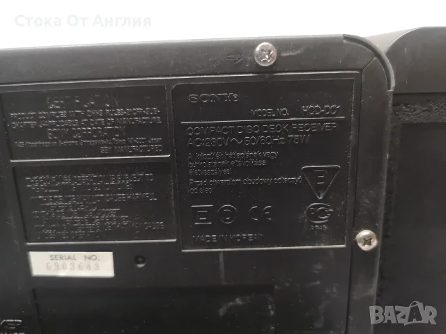 Уредба - Sony CMT-DC1 , снимка 7 - Аудиосистеми - 55546602