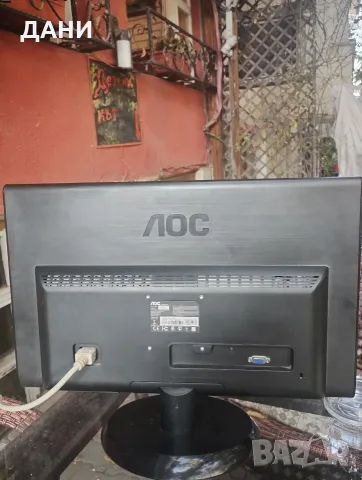 Продава два монитора за компютър PHILIPS и AOC.И двата работят перфектно, снимка 6 - Монитори - 55645538