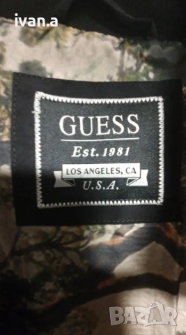 Мъжко зимно яке Guess размер L, снимка 5 - Якета - 54891305
