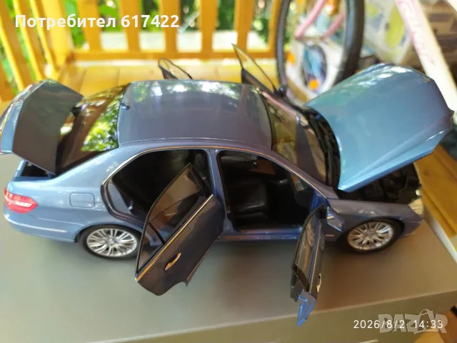 1:18 Метален модел на Mercedes Benz E Class W212 , Minichamps, снимка 9 - Колекции - 55531553