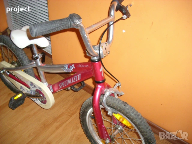 SPECIALIZED 16" USA АЛУМИНИЕВ детски велосипед,колело +спомагателни.Идеален., снимка 7 - Детски велосипеди, триколки и коли - 54664126