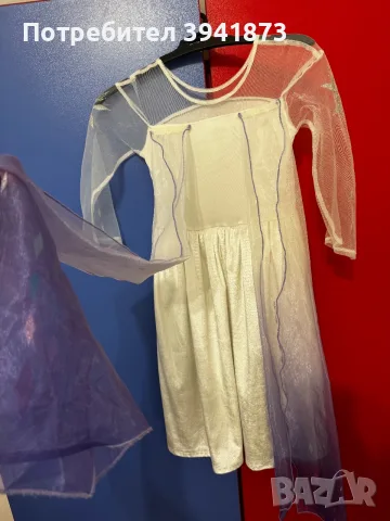 Детска рокля Frozen H&M Disney, снимка 3 - Детски рокли и поли - 55640761