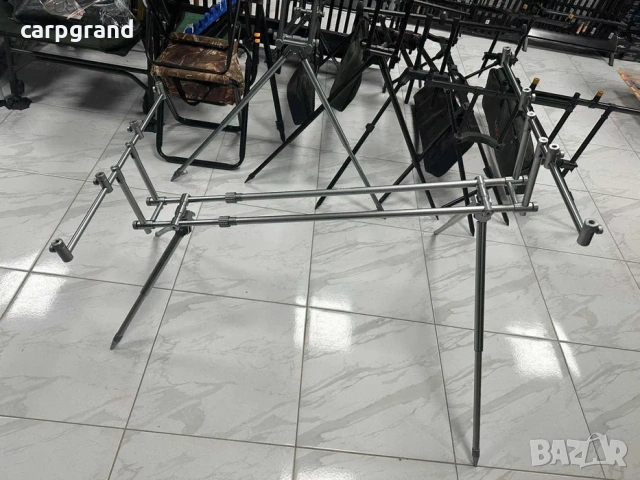 Шаранджийска стойка Kaida за 4 въдици, снимка 6 - Такъми - 54070235