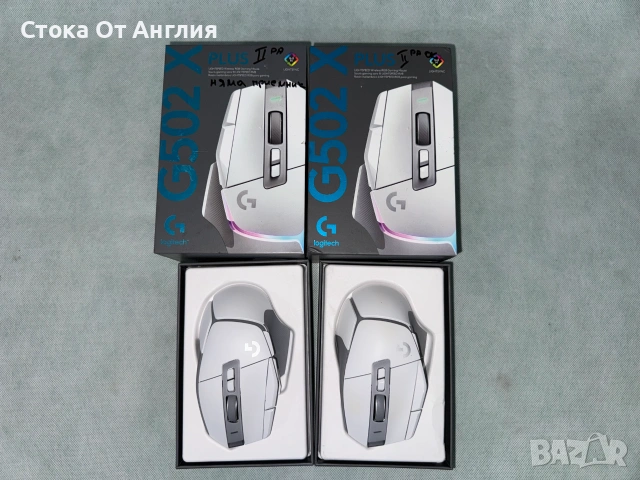 Мишка геймърска Logitech G502 X Plus, снимка 5 - Клавиатури и мишки - 53822930