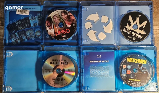 Blu Ray disc филми, снимка 3 - Blu-Ray филми - 55317136