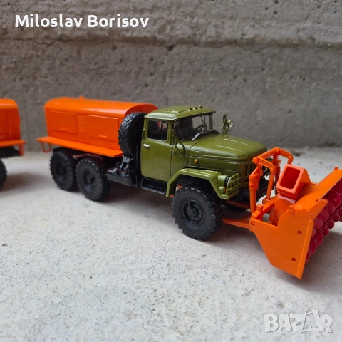 ЗИЛ 131 роторен снегорин в мащаб 1/43, снимка 2 - Колекции - 54019267