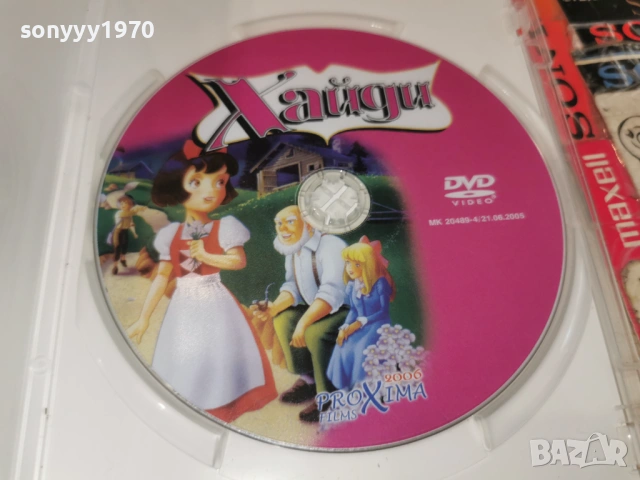 ХАЙДИ-DVD 0706261500L1, снимка 4 - DVD филми - 54808897