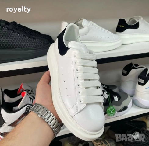 Alexander McQueen Нови Дамски Маратонки с Кутия 