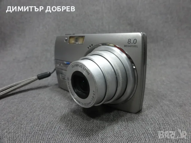 ЦИФРОВ ФОТОАПАРАТ OLYMPUS MJU 810 STYLUS 8.0MP CCD DIGITAL CAMERA Y2K DIGICAM, снимка 3 - Фотоапарати - 55334412