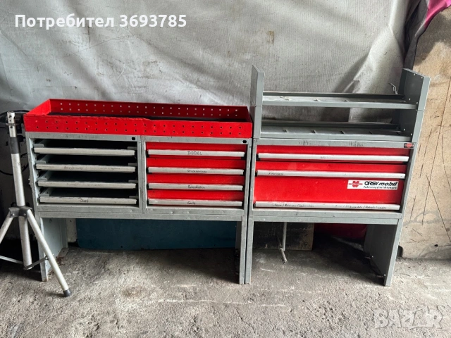 WÜRTH Метални шкафове за мобилна работилница бус,ван,микробус, снимка 2 - Индустриална техника - 54881247