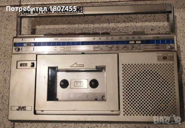 JVC RC-S1S Радиокасетофон моно 