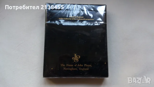 Рядка находка - " John Player Special " - стара неразпечатвана кутия с цигари, снимка 3 - Колекции - 55658511